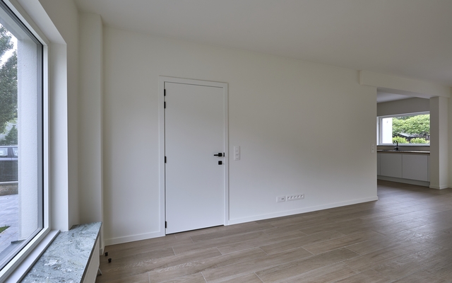 ingewerkte deur